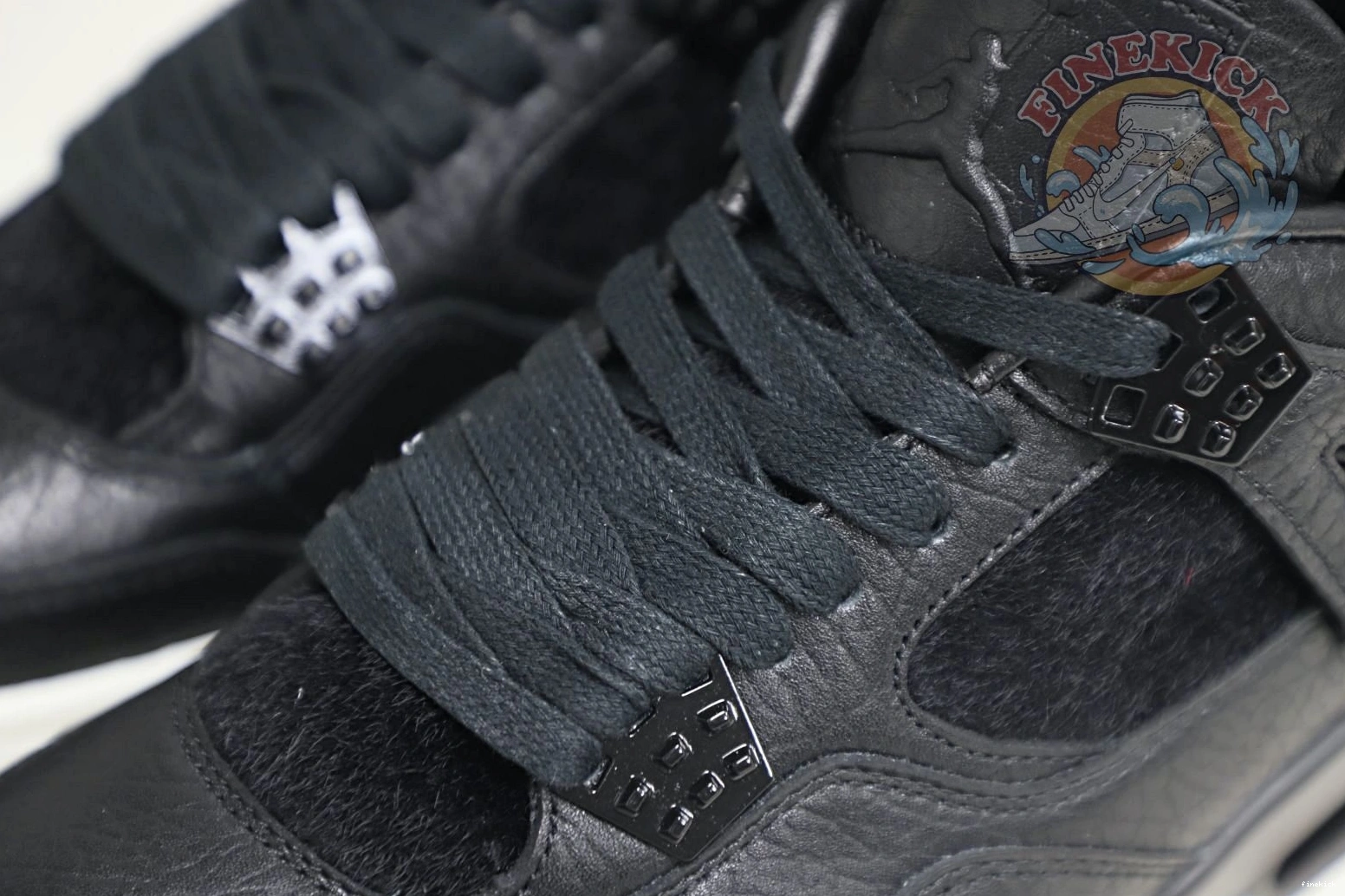 Air Jordan Jordan ponyhair retro black 4 1220